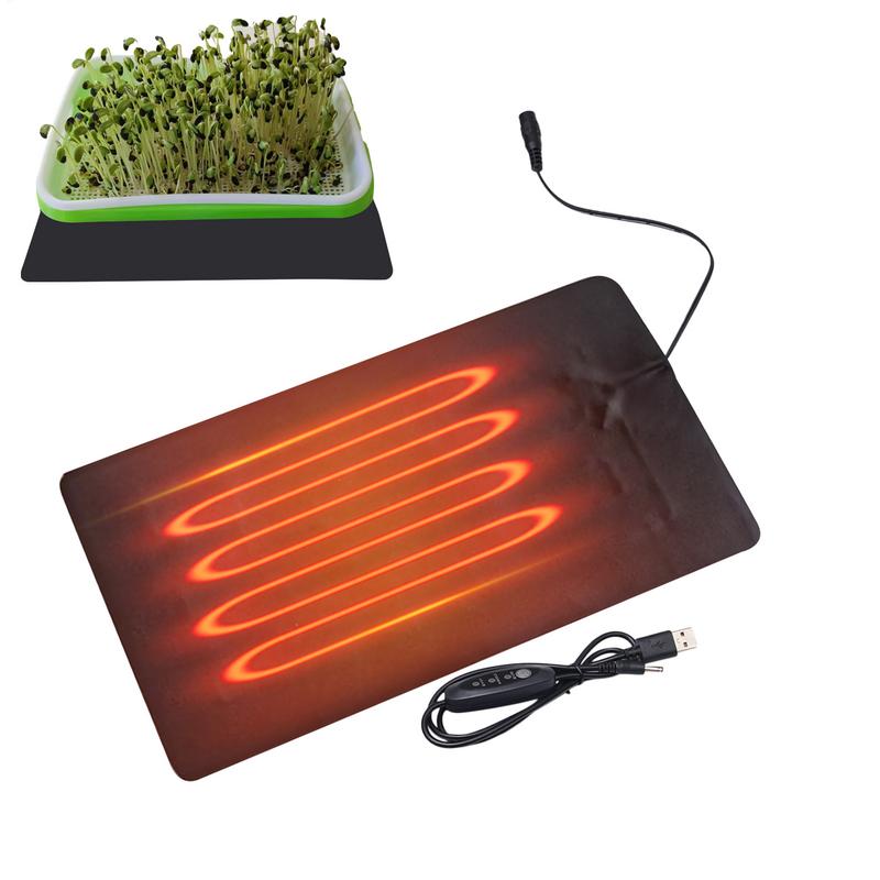 Seedling Heat Pad - Alfombrilla térmica para plantas de PVC,