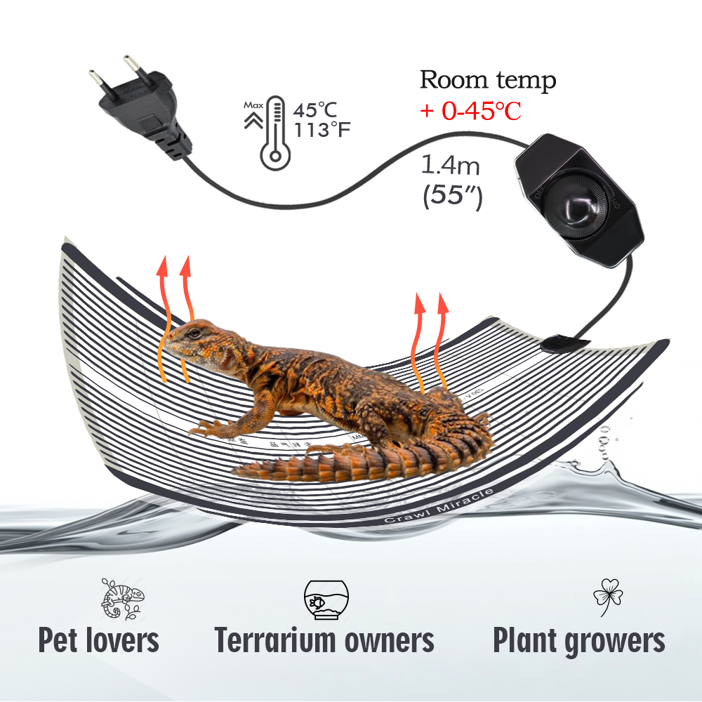 Estera calefactora de grafeno  - Seedling Heat Pad reseña y precio