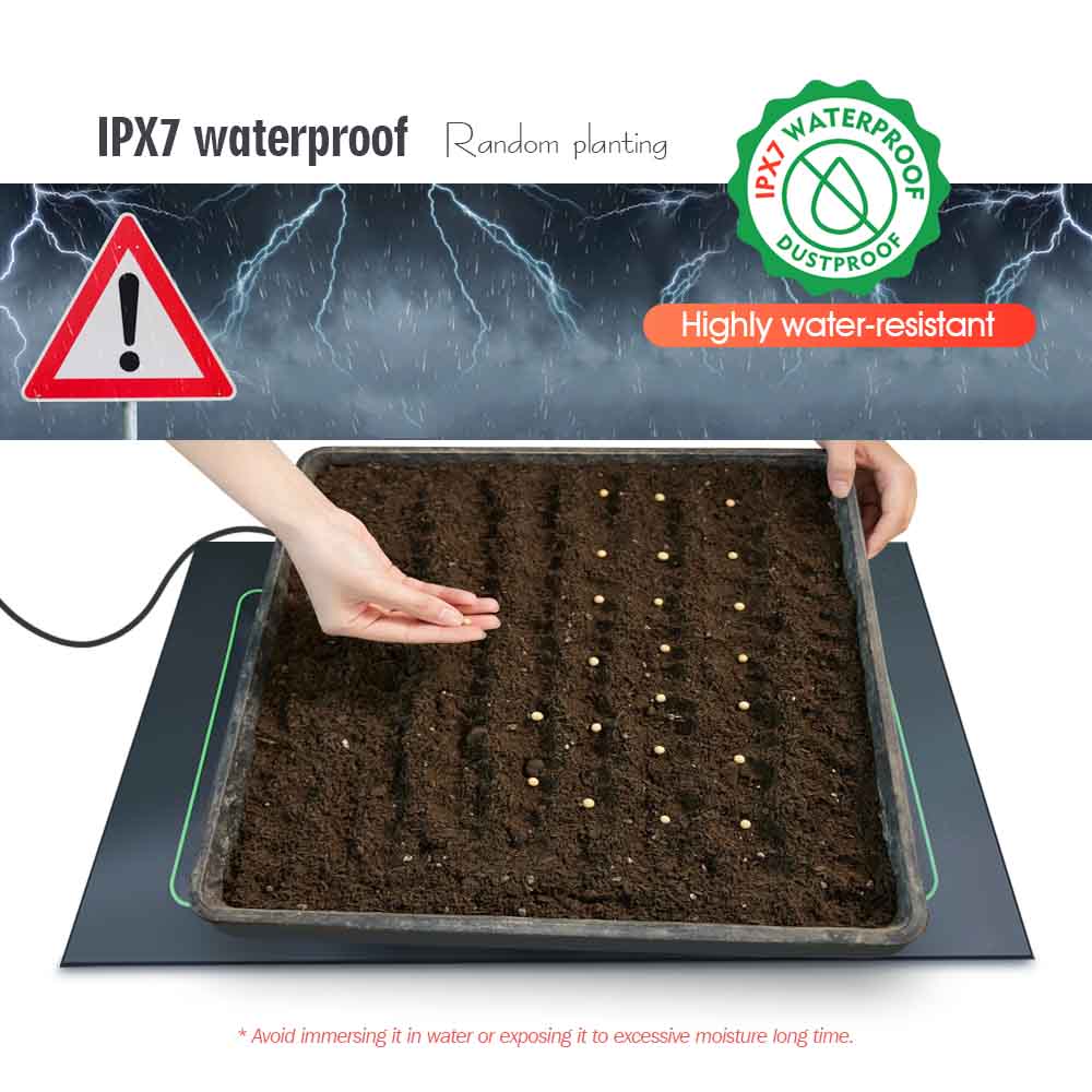 Almohadilla calefactora para p - Seedling Heat Pad reseña y precio