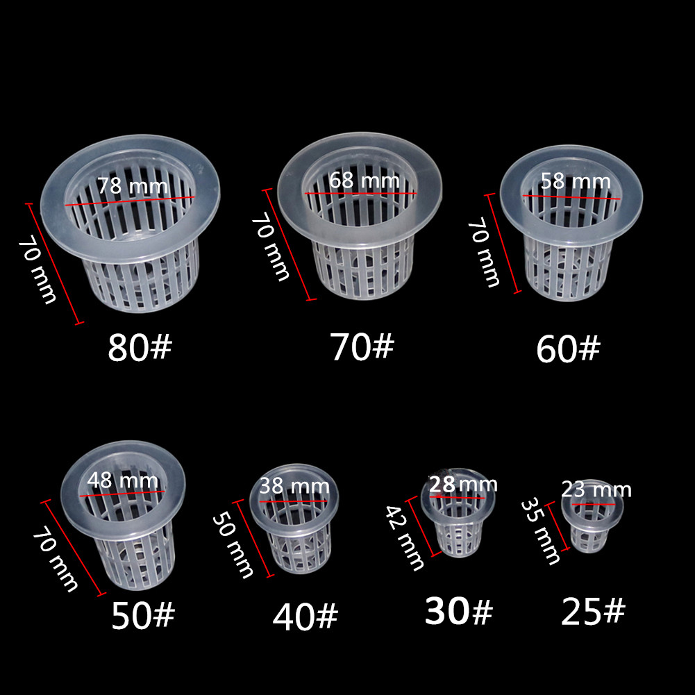 Tazas de malla hidropónicas pa - Net Pot 3 Inch reseña y precio