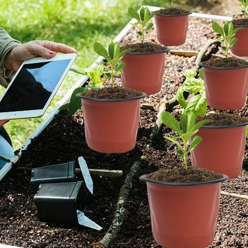 100/20x Macetas de vivero negr - Net Pot 3 Inch reseña y precio