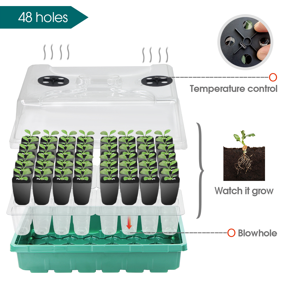 Caja de plántulas de invierno, - Seedling Heat Pad reseña y precio