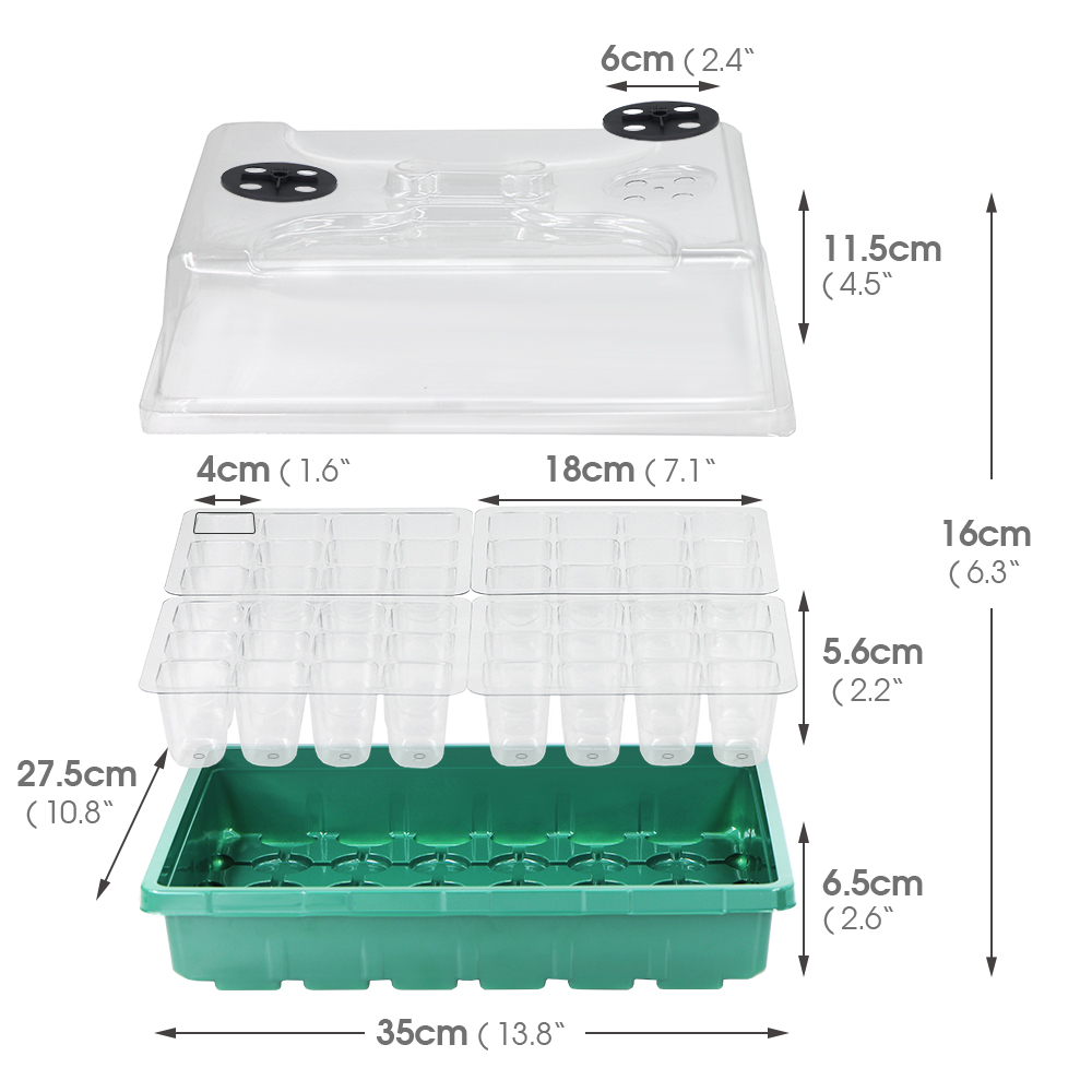 Caja de plántulas de invierno, - Seedling Heat Pad reseña y precio