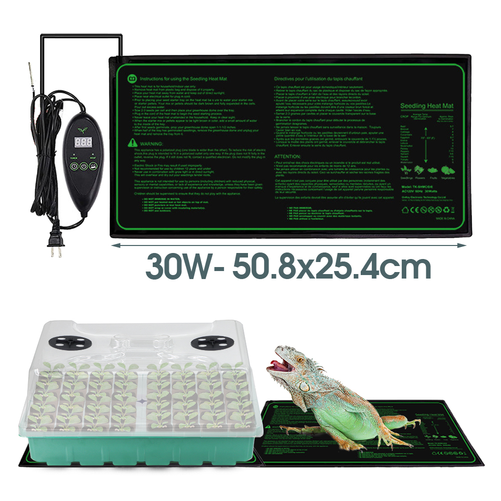 Caja de plántulas de invierno, - Seedling Heat Pad reseña y precio