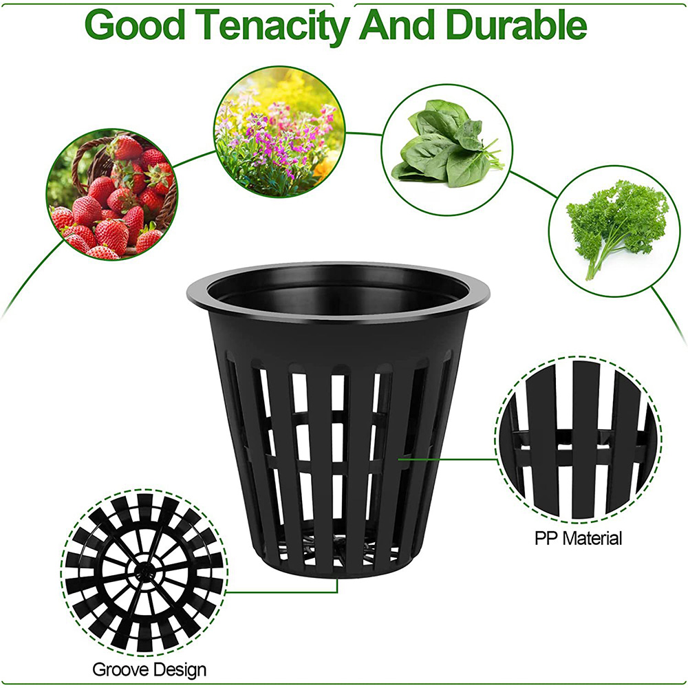 Macetas para vivero de jardín  - Net Pot 3 Inch reseña y precio